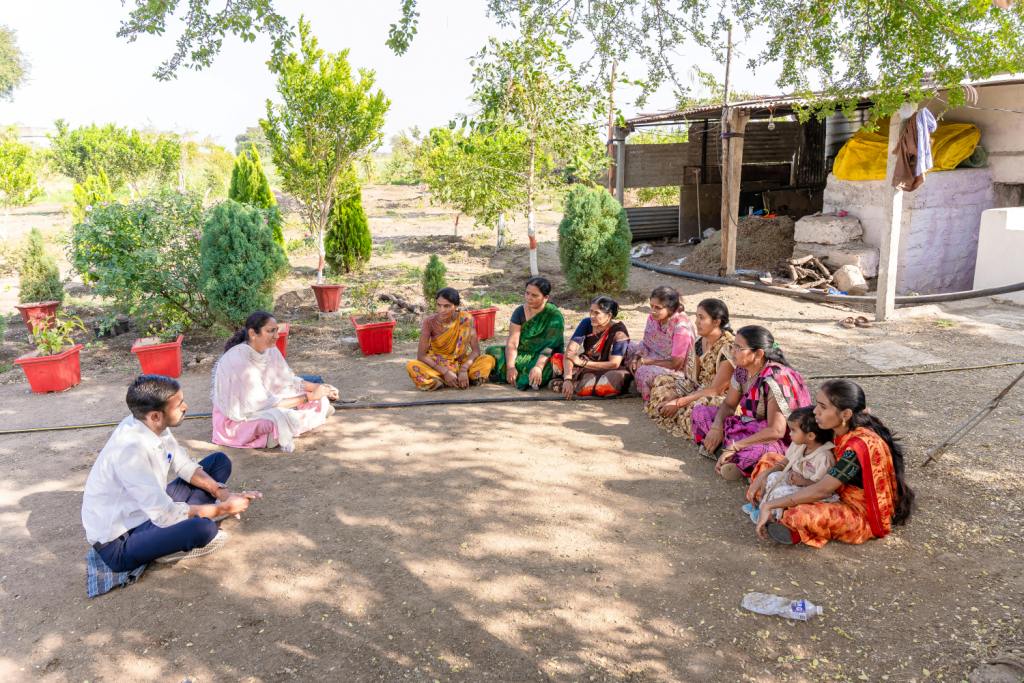 Rural women group training